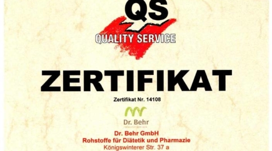 Dr Behr ISO 22000